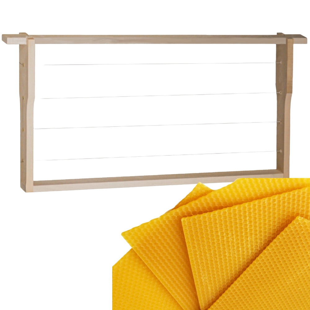 Rähmchen und Mittelwände-SET – Zander Dr. Liebig HOFFMANN