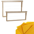 Rähmchen und Mittelwände-SET - Dadant Blatt