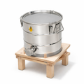 Abfüllkübel aus Edelstahl 25 KG “HONEY BUDDY”